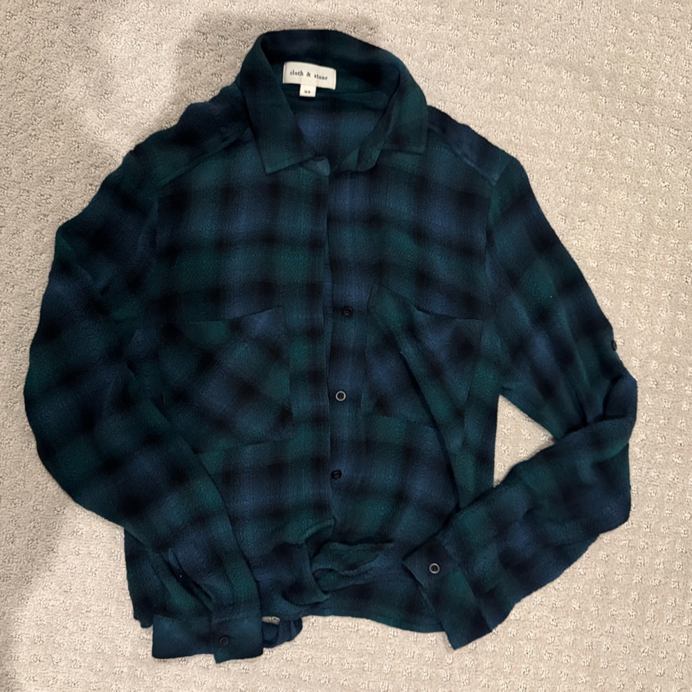 Cloth & Stone Tie-Up Button Down